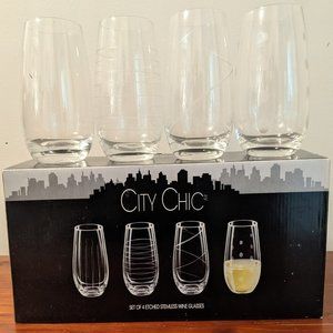 Stemless Wine Glasses